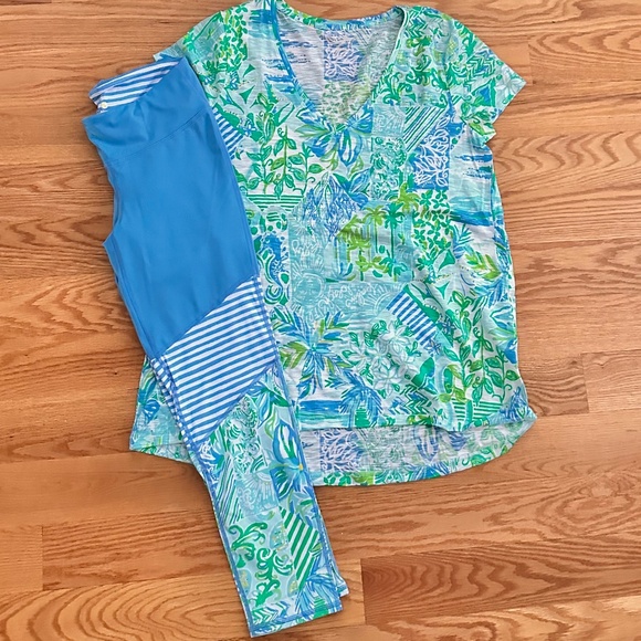 Lilly Pulitzer NWOT Luxletic® Weekender Midi Leggings (S) - Picture 15 of 16